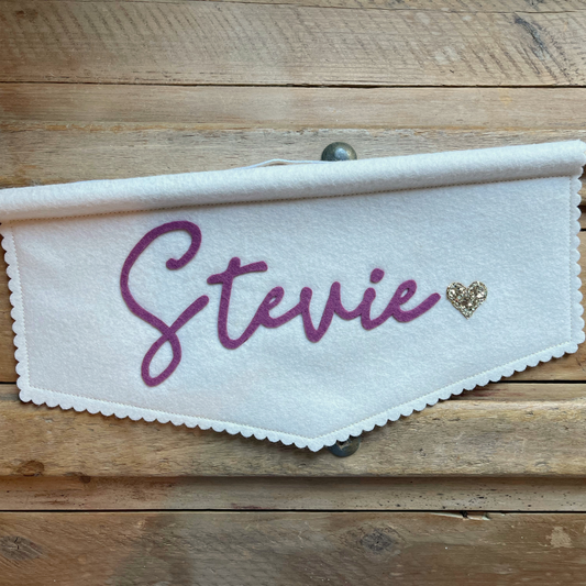 Personalised Felt Name Banner