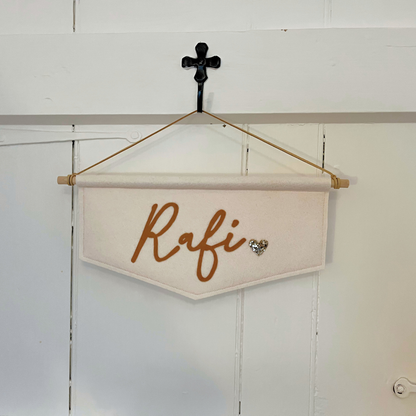 Personalised Felt Name Banner