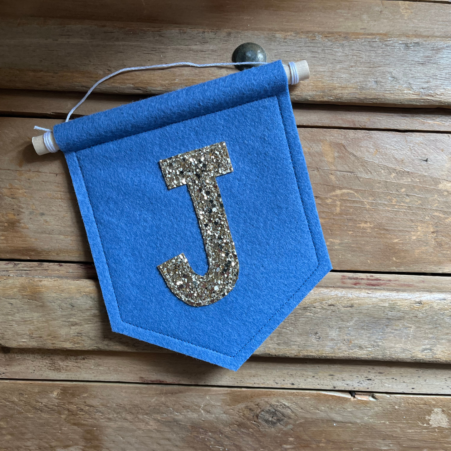 Personalised Initial Wall Pennant