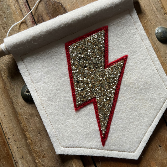 Lightning Bolt Pennant