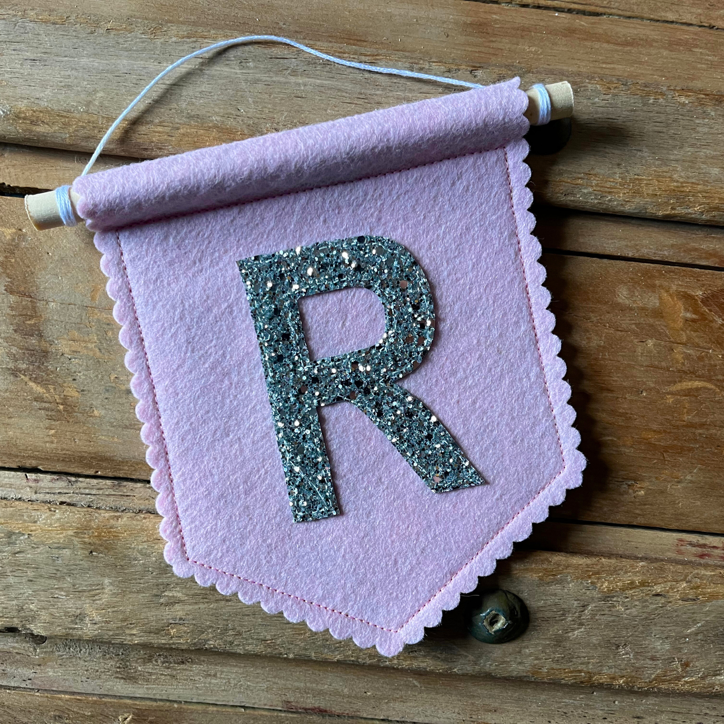 Personalised Initial Wall Pennant