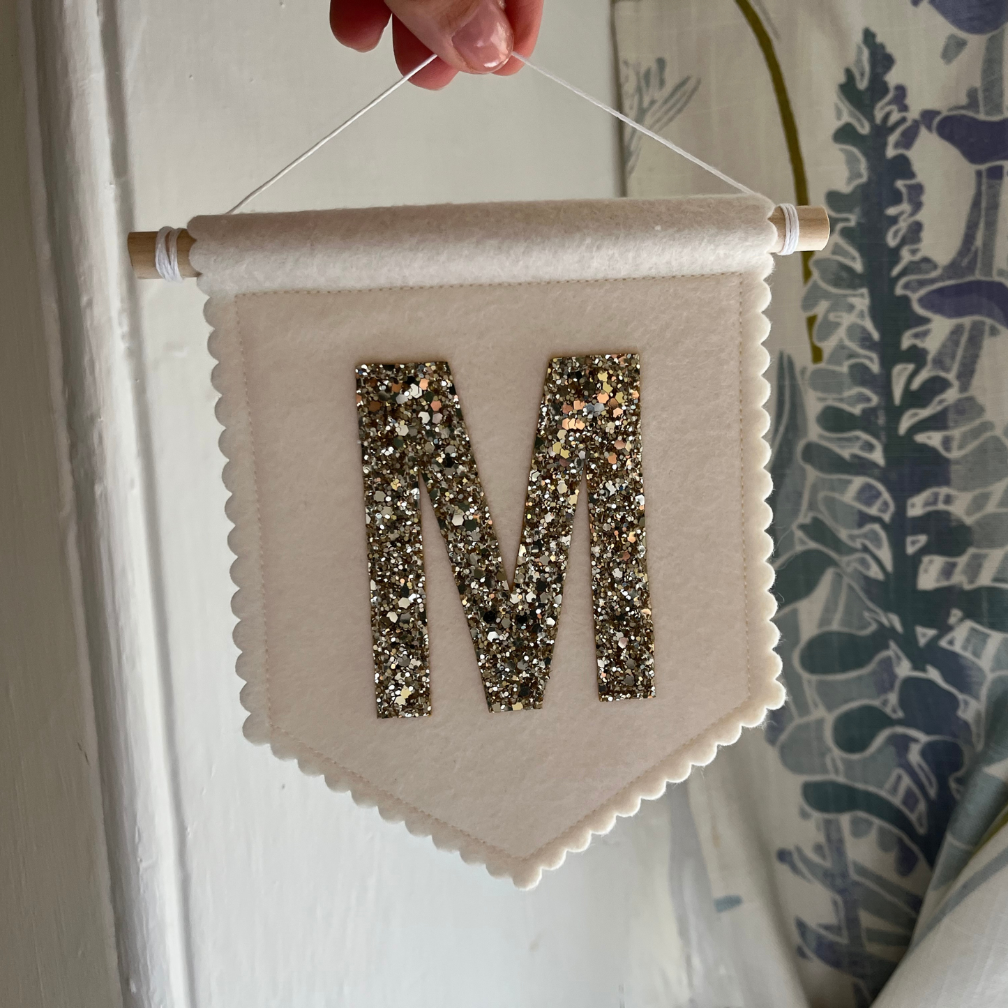 Personalised Initial Wall Pennant