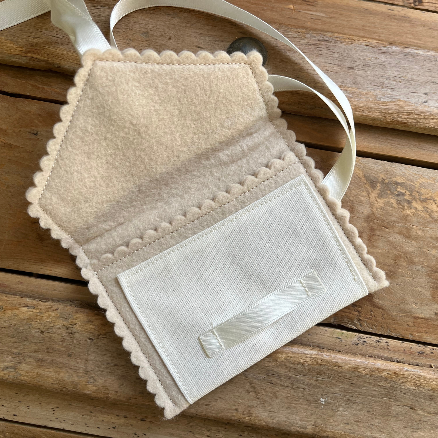 Personalised Wedding Ring Pouch