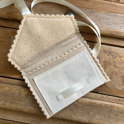 Personalised Wedding Ring Pouch