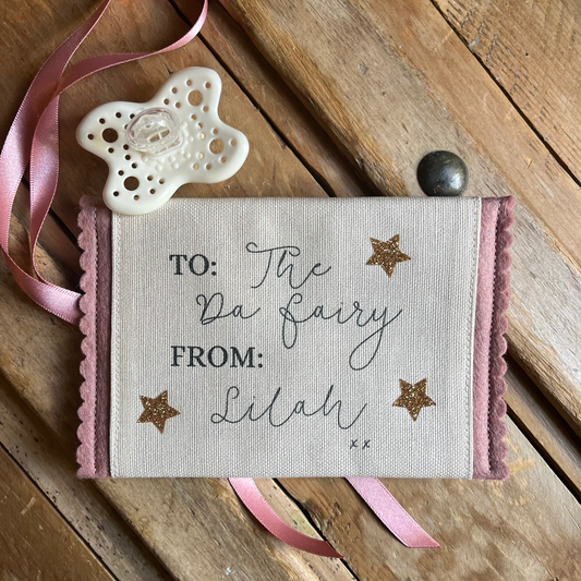 Personalised Dummy Fairy Pouch