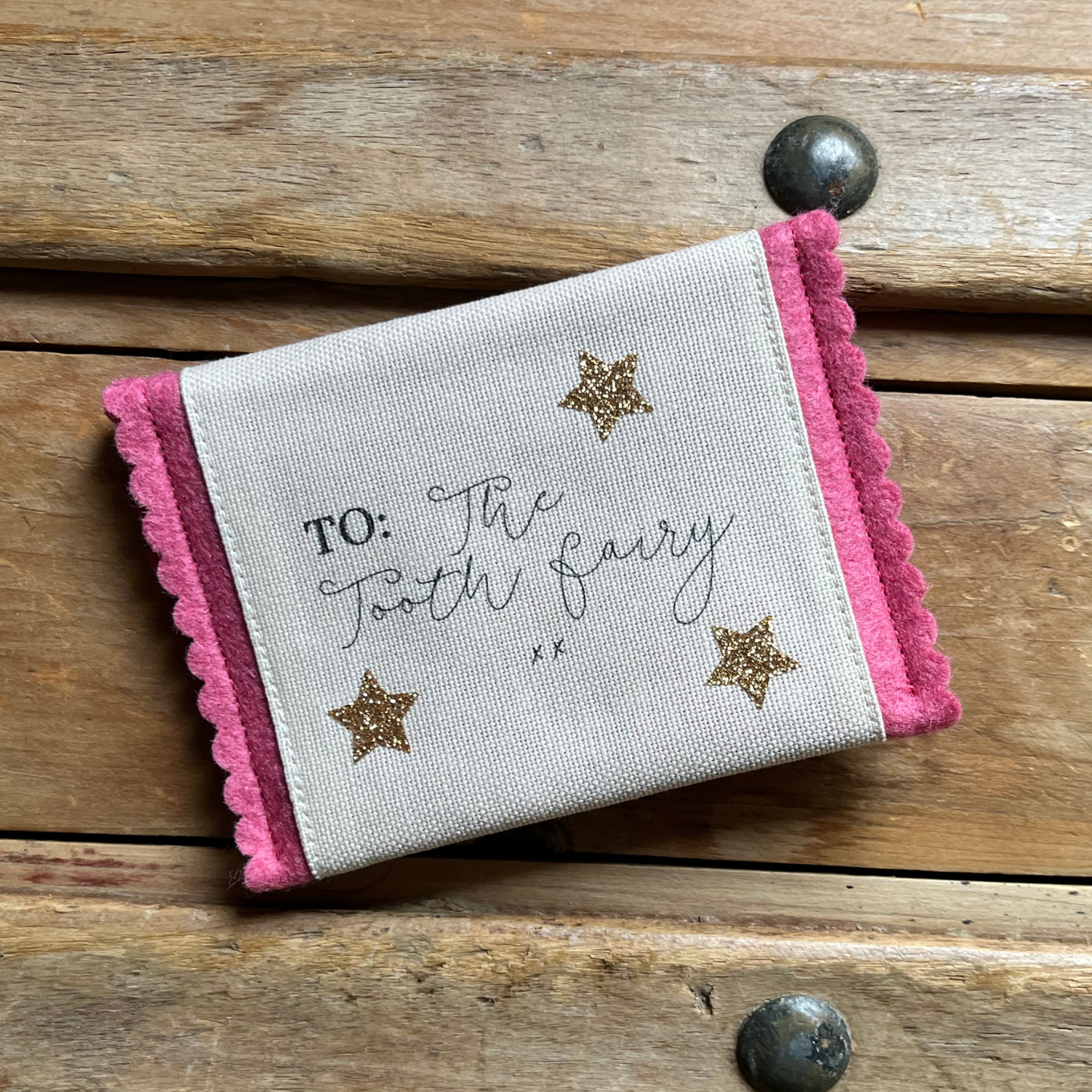 Personalised Tooth Fairy Pouch