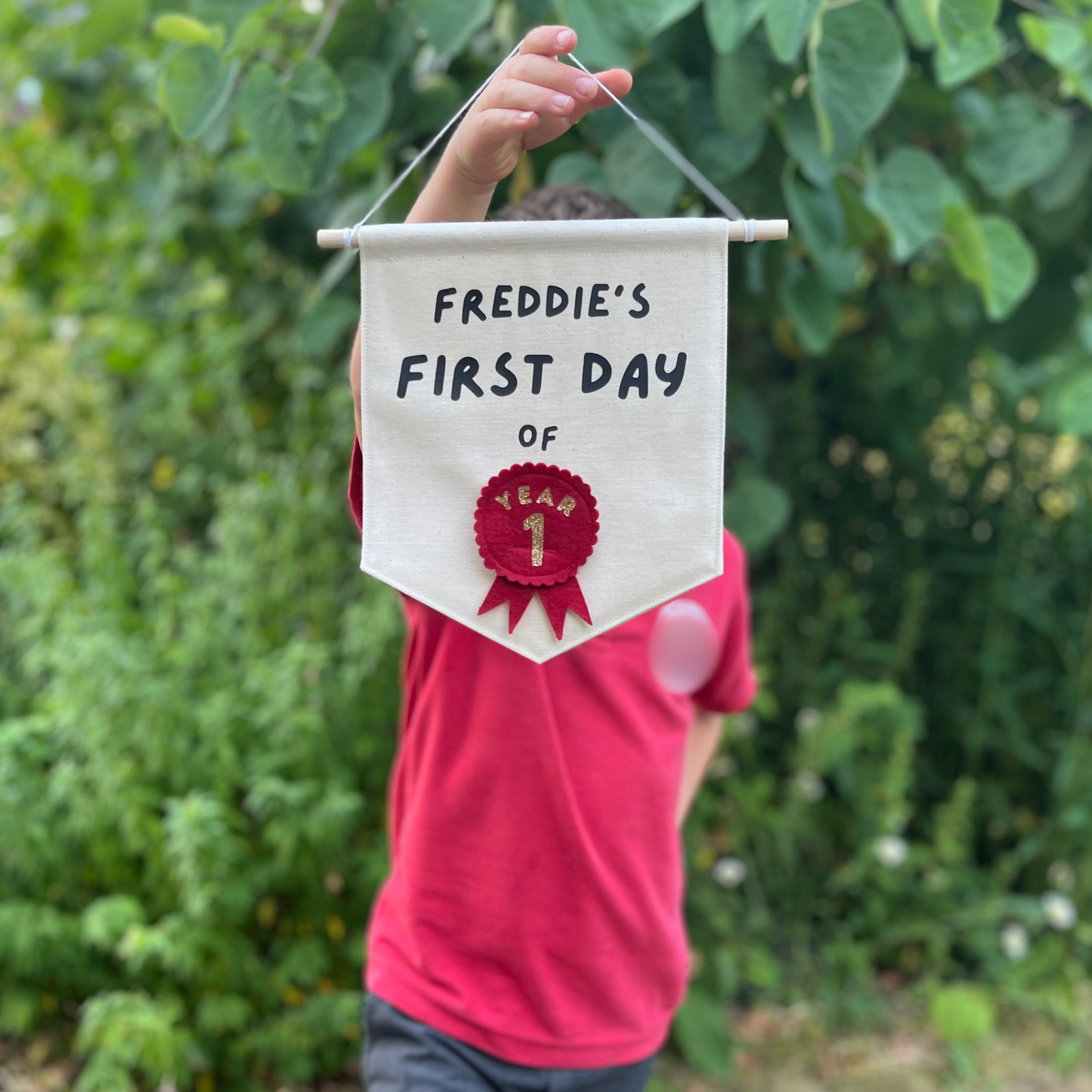 First Day/ Last Day of School Reversible Banner