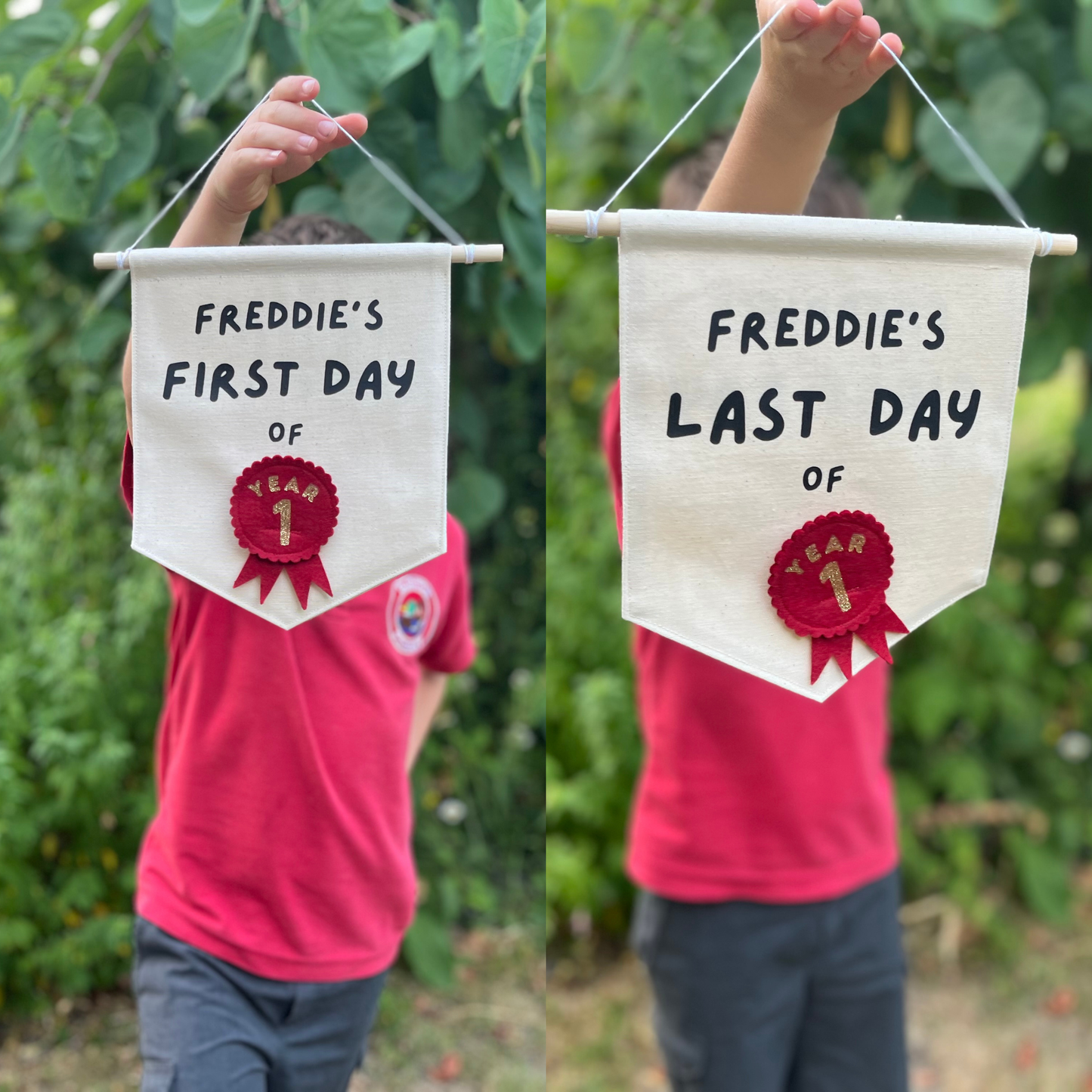 First Day/ Last Day of School Reversible Banner
