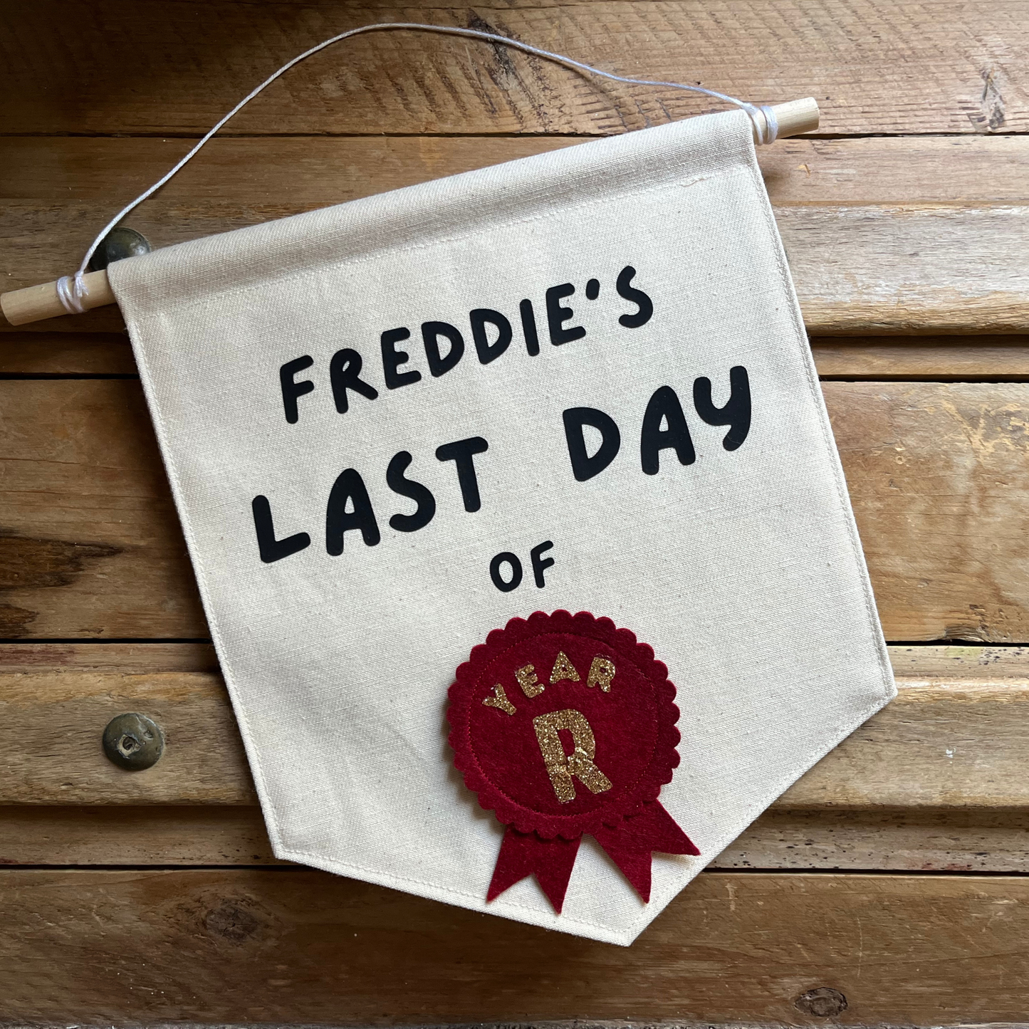 First Day/ Last Day of School Reversible Banner